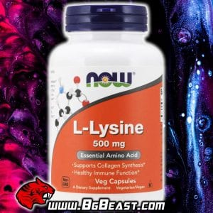 NOW Lysine 500 мг 250 капсули | BgBeast.com