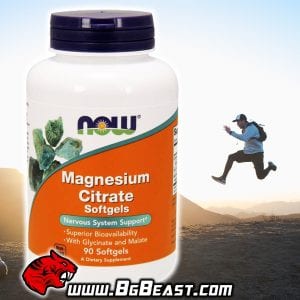 NOW Magnesium Citrate 400 мг 90 капсули | BgBeast.com