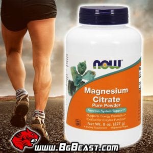 NOW Magnesium Citrate Pure Powder 227 гр | BgBeast.com