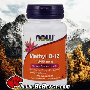 NOW Methyl B-12 1000 мкг 100 дражета | BgBeast.com