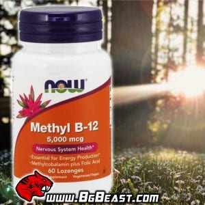 NOW Methyl B-12 5000 мкг 60 дражета | BgBeast.com