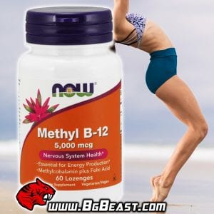 NOW Methyl B-12 5000 мкг 60 дражета | BgBeast.com
