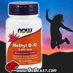 NOW Methyl B-12 5000 мкг 60 дражета | BgBeast.com