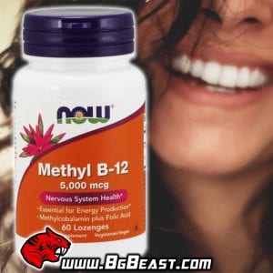 NOW Methyl B-12 5000 мкг 60 дражета | BgBeast.com