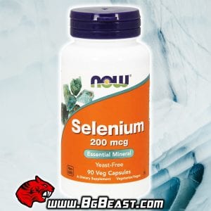 NOW Selenium 200 мкг 90 капсули | BgBeast.com