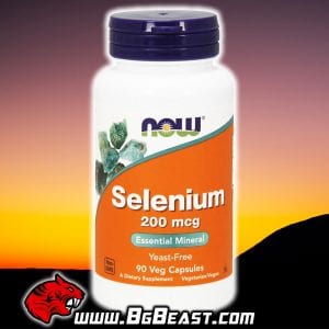 NOW Selenium 200 мкг 90 капсули | BgBeast.com