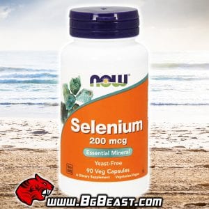 NOW Selenium 200 мкг 90 капсули | BgBeast.com