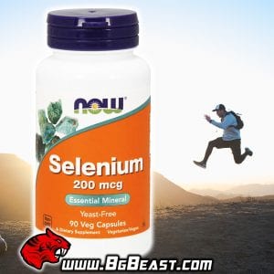 NOW Selenium 200 мкг 90 капсули | BgBeast.com