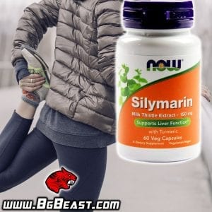 NOW Silymarin Milk Thistle Extract 150 мг 60 капсули | BgBeast.com