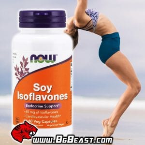 NOW Soy Isoflavones 150 мг 60 капсули | BgBeast.com