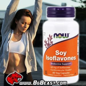 NOW Soy Isoflavones 150 мг 60 капсули | BgBeast.com