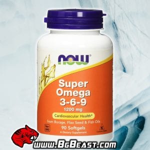 NOW Super Omega 3-6-9 1200 мг 90 дражета | BgBeast.com