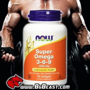 NOW Super Omega 3-6-9 1200 мг 90 дражета | BgBeast.com