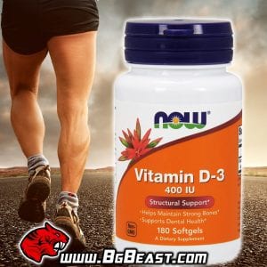 NOW Vitamin D-3 400 IU 180 дражета | BgBeast.com