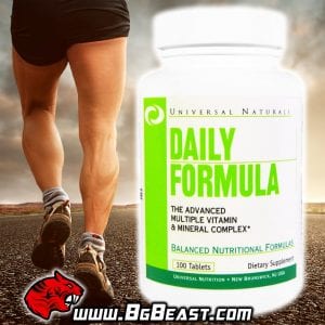 UNIVERSAL Multivitamin Daily Formula 100 таблетки | BgBeast.com