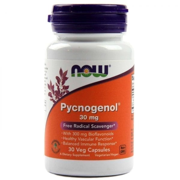 NOW Pycnogenol 30 мг 30 капсули
