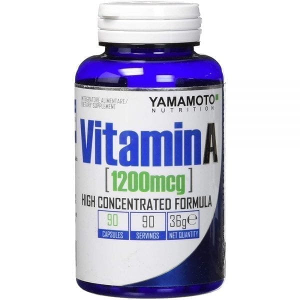 Yamamoto Vitamin A 1200 мкг 90 капсули