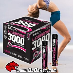 Biotech L-Carnitine 3000 мг 20 x 25 мл | BgBeast.com