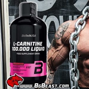 Biotech Liquid L-Carnitine 100 000 500 мл | BgBeast.com