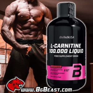Biotech Liquid L-Carnitine 100 000 500 мл | BgBeast.com