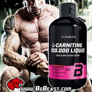 Biotech Liquid L-Carnitine 100 000 500 мл | BgBeast.com
