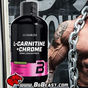 Biotech Liquid L-Carnitine plus Chrome 500 мл | BgBeast.com