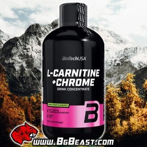 Biotech Liquid L-Carnitine plus Chrome 500 мл | BgBeast.com