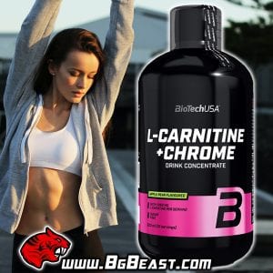 Biotech Liquid L-Carnitine plus Chrome 500 мл | BgBeast.com