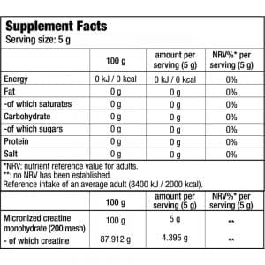Biotech 100% Creatine Monohydrate 500 гр | BgBeast.com