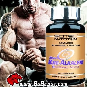 Scitec Mega Kre-Alkalyn 80 капсули | BgBeast.com
