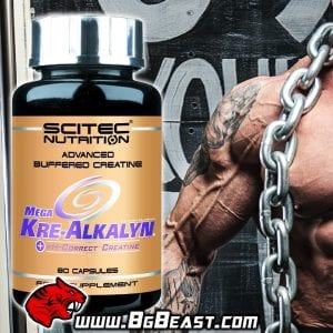Scitec Mega Kre-Alkalyn 80 капсули | BgBeast.com