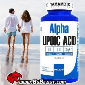Yamamoto Alpha LIPOIC ACID 200мг 100 капсули | BgBeast.com