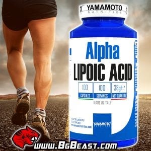 Yamamoto Alpha LIPOIC ACID 200мг 100 капсули | BgBeast.com