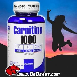 Yamamoto L-Carnitine 1000 мг 90 таблетки | BgBeast.com