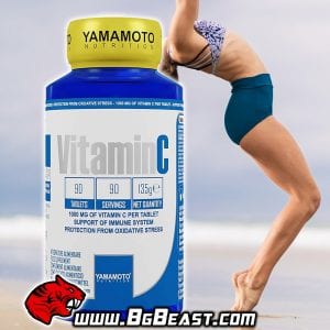 Yamamoto Vitamin C 1000 мг 90 таблетки | BgBeast.com