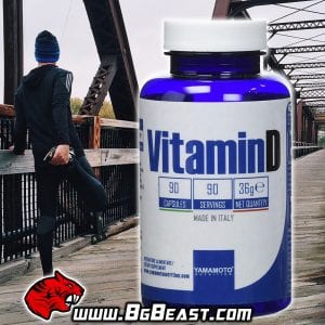 Yamamoto Vitamin D 25 мкг 90 капсули | BgBeast.com