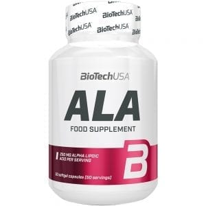 Biotech ALA Alpha-Lipoic Acid 250 мг 50 капсули
