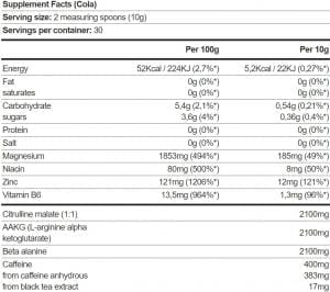 Biotech Black Blood CAF+ 300 гр | BgBeast.com