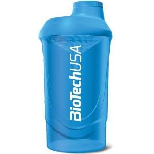 Шейкър Biotech Shaker Wave, Blue 600 мл | BgBeast.com