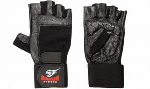 Ръкавици за фитнес с накитници Armageddon Sports, Black | BgBeast.com