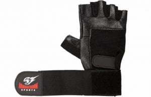 Ръкавици за фитнес с накитници Armageddon Sports, Black | BgBeast.com