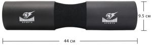 Черен омекотител за лост Armageddon Sports | BgBeast.com