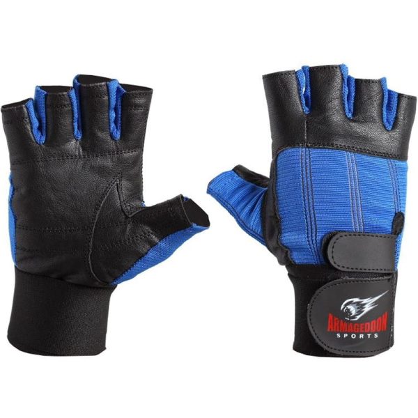 Ръкавици за фитнес с накитници Armageddon Sports, Blue 1