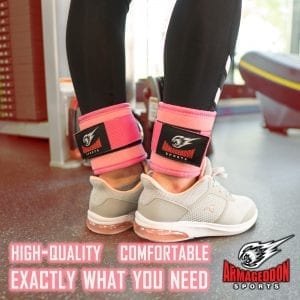 Чифт наглезенки за фитнес Armageddon Sports, Розови | BgBeast.com