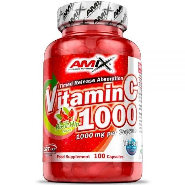 Amix Vitamin C 1000 мг 100 капсули