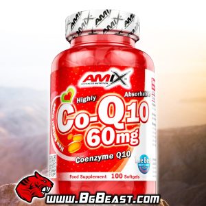 AMIX Coenzyme Q10 60 мг 100 дражета | BgBeast.com