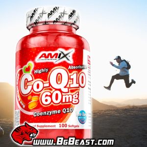 AMIX Coenzyme Q10 60 мг 100 дражета | BgBeast.com
