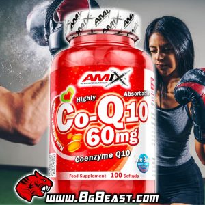 AMIX Coenzyme Q10 60 мг 100 дражета | BgBeast.com