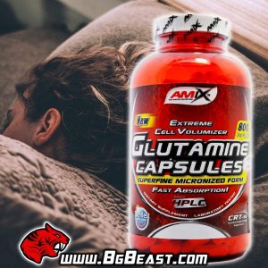 AMIX L-Glutamine 800 мг 360 капсули | BgBeast.com