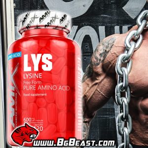 AMIX Lysine 600 мг 120 капсули | BgBeast.com